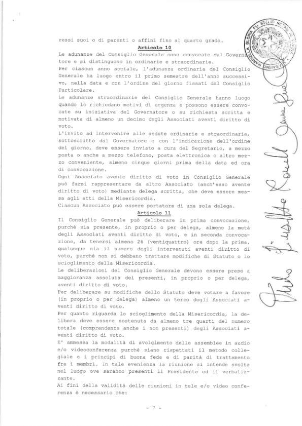 Statuto per sito7